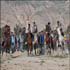 horseracing in a village in lamerd, southern iran