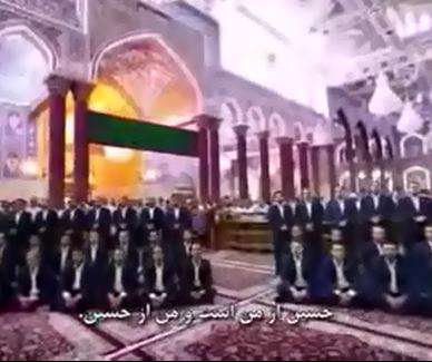 همخوانی «حسین منی و انا من حسین»