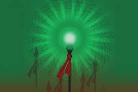 بالای نیزه ها