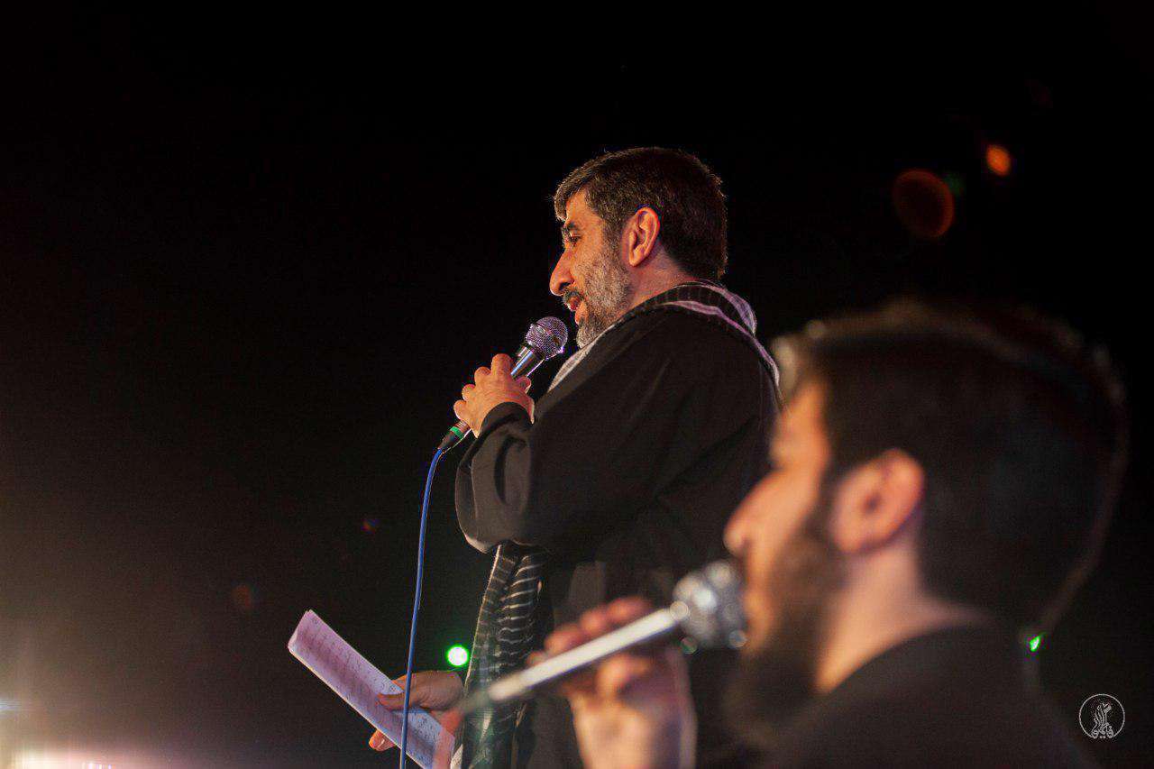 کل زمین کربلا روز سنجش مرداست | حاج مهدی سلحشور |شب 9 محرم 99