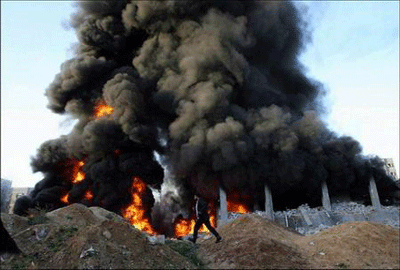 غزه تحت النار