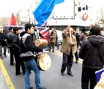 کبودی روی سینه ام مداله یا حسین!