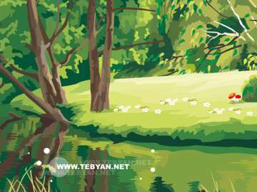 نقاشي مناظر طبيعي