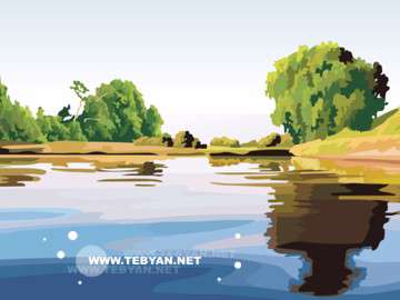 نقاشي مناظر طبيعي