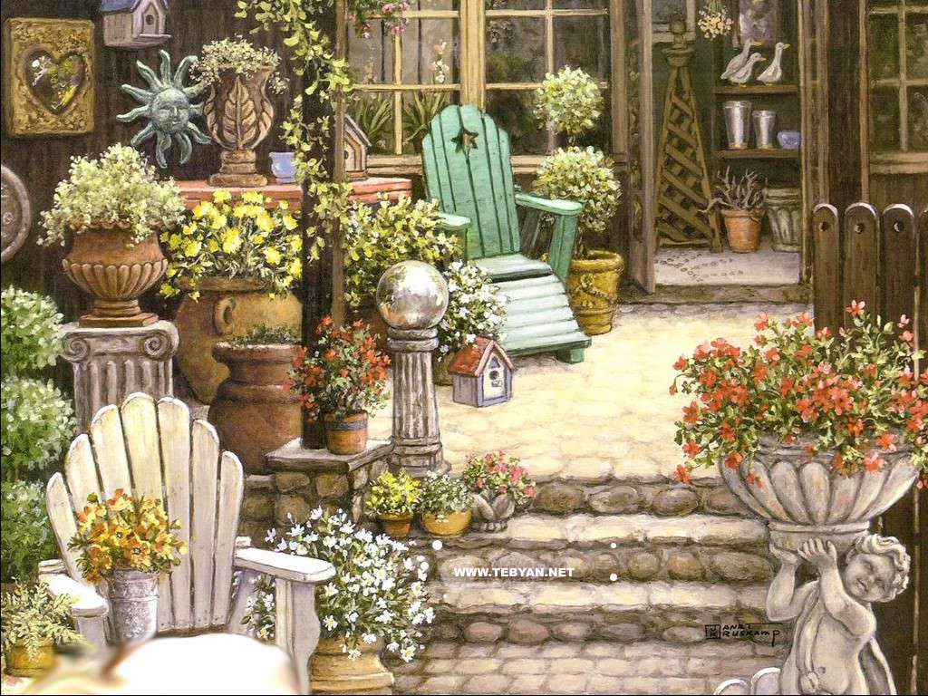 نقاشي مناظر طبيعي