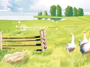 نقاشي مناظر طبيعي