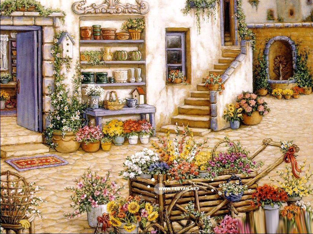 نقاشي مناظر طبيعي