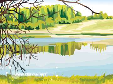 نقاشي مناظر طبيعي
