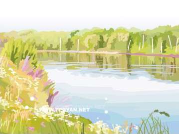 نقاشي مناظر طبيعي