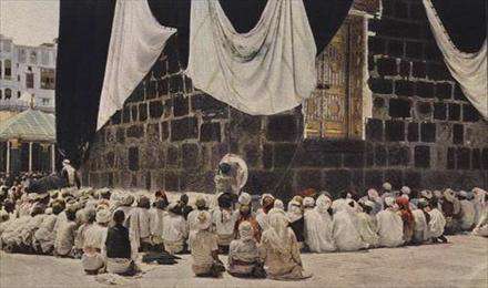 مراسم حج در سال 1953 ميلادي