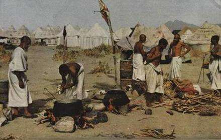 مراسم حج در سال 1953 ميلادي