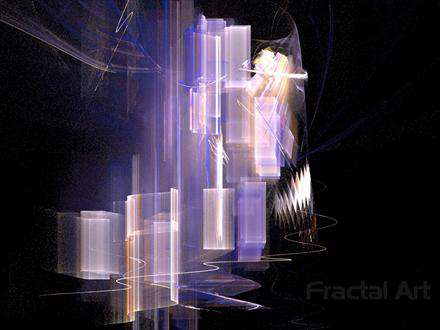 هنر ديجيتالي فركتال