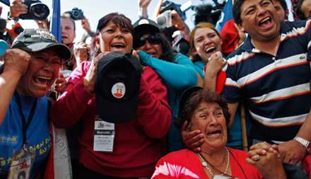 نجات معدنچيان شيلي