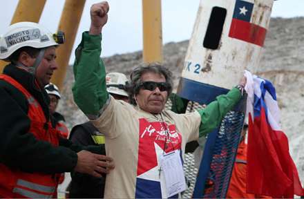 نجات معدنچيان شيلي