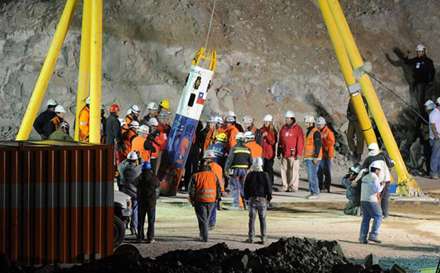 نجات معدنچيان شيلي