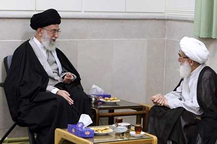 ديدار مراجع با مقام عظماي ولايت