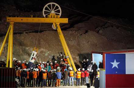 نجات معدنچيان شيلي