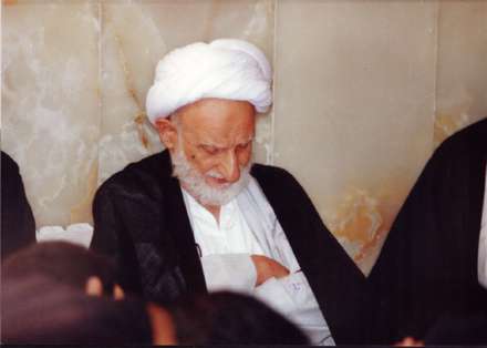 تصوير ايت الله بهجت فومني