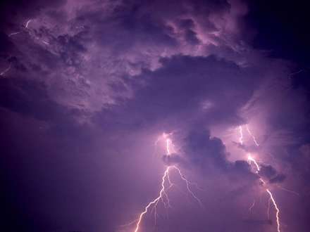 جرقه الکترکي آسمان