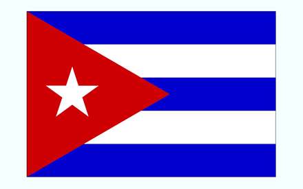 پرچم کشور کوبا