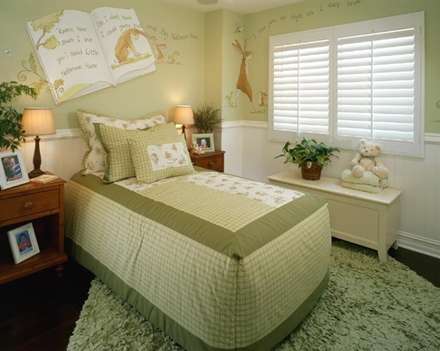 تصاوير زبيا از نحوه تزئين اتاق کودکان