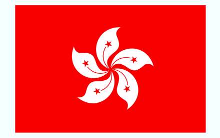 پرچم کشور هنگ کنگ