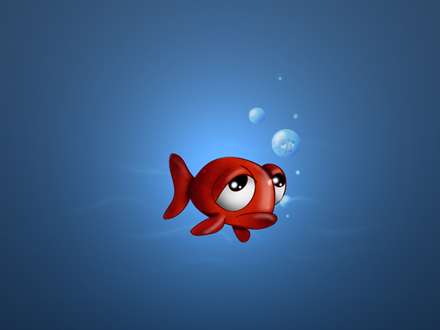 نقاشي سه بعدي ماهي