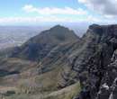 چشم انداز شهر کيپ تاون از کوه تيبل ماونتين (Table Mountain )- افريقاي جنوبي