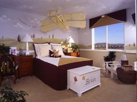 تصاوير زبيا از نحوه تزئين اتاق کودکان