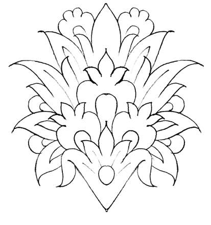 گل پنجه اي زيبا