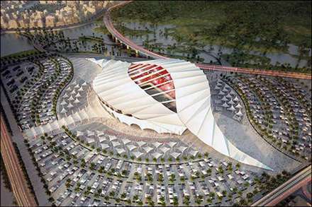 طرحهاي شگفت انگيز ورزشگاههاي قطر