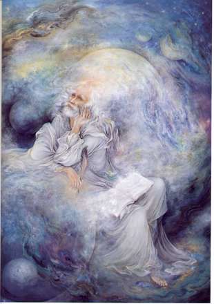 اثر استاد محمود فرشچيان به نام نواي مهر