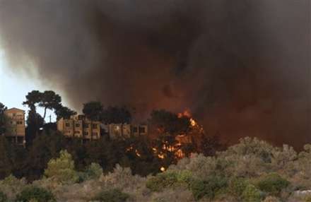 هلاکت 40 زندانبان صهيونيست در آتش‌سوزي جنگل‌