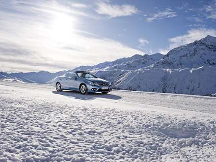 نماي اتومبيل مرسدس بنز کلاس E-Cabriolet-2012