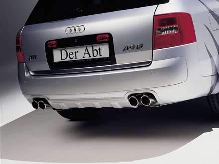 نماي سپر و اگزوز اتومبيل -ABT- آئودي-allroad-  quattro- 2002-