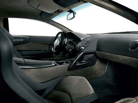 نماي داشبرد و صندلي هاي  اتومبيل لامبورگيني Reventon-2013