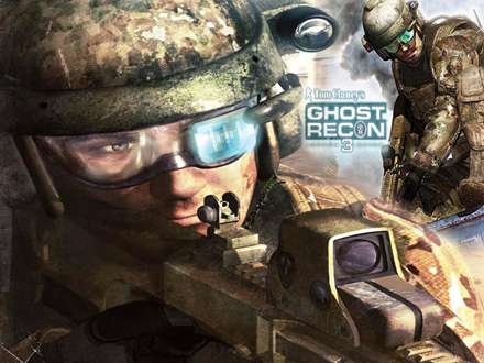 تصويري از يک  بازي رايانه اي بنام Ghost recon