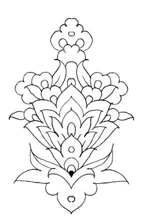 گل پنجه اي و شاه عباسي