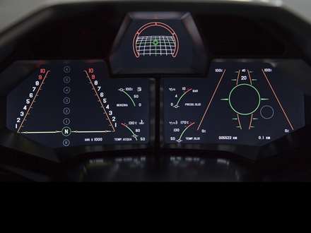 نماي داشبرد اتومبيل لامبورگيني Reventon-2015