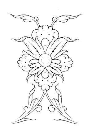 گل پروانه اي