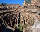 نماي داخلي کولوسئوم(Colosseum) در رم ايتاليا