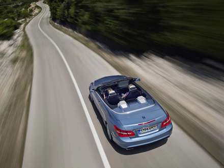 نماي سرعت  اتومبيل مرسدس بنز کلاس E-Cabriolet-2043