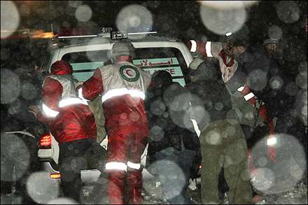 گزارش تصويري سانحه سقوط هواپيماي مسافربري در اروميه