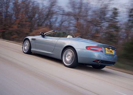 نماي سرعت اتومبيل استون مارتين DB9- Volante-2041