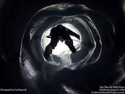 بالا رفتن از سوراخ يخي