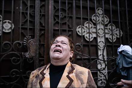 حمله تروريستي مقابل يک کليسا در مصر