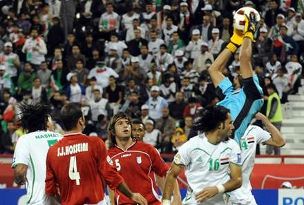 مسابقه تيم ملي فوتبال کشورمان و تيم ملي عراق