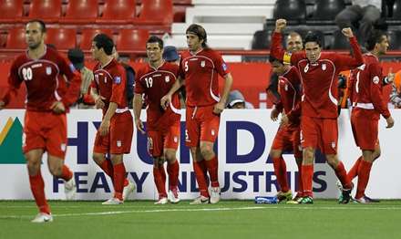 مسابقه تيم ملي فوتبال کشورمان و تيم ملي عراق