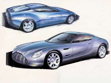 نماي اتومبيل استون مارتين DB7 Vantage zagato-2007