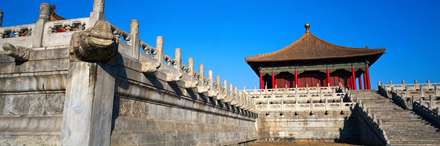 تصوير دو مانيتوره کاخ سلطنتي پکن، چين